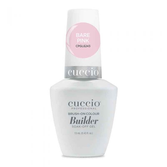 Cuccio Pro  Brush on Colour Builder Gel with Calcium LED/UV -Bare Pink