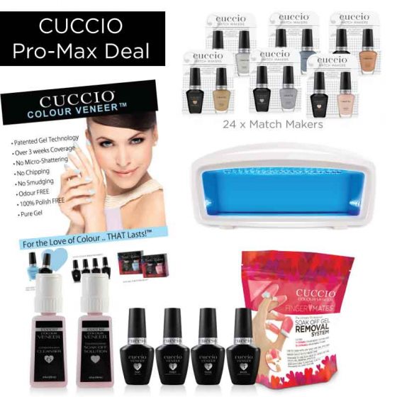 Cuccio Pro Max Deal Kit with LED Curing Lamp