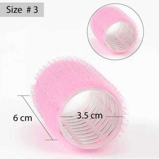 Self Grip Hair Rollers (Mixed Colours)