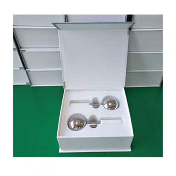 Stainless Steel Facial Ice Globes (Silver or Gold)