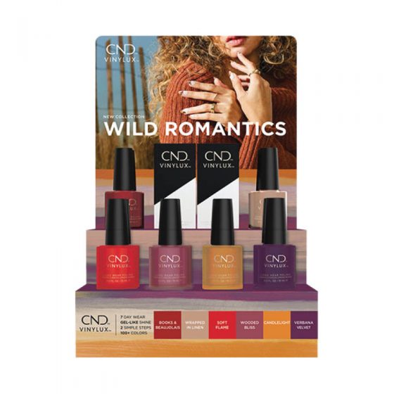 CND VINYLUX™  POP Display -Wild Romantics Collection