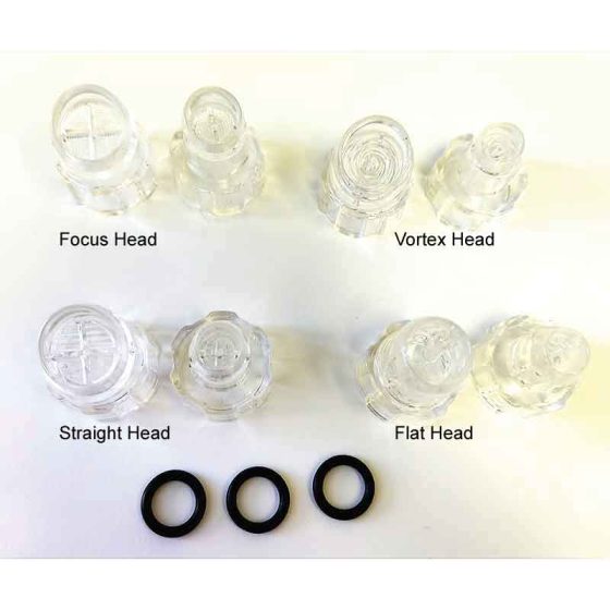 Hydra Dermabrasion Replacement Tip Set (8pc) Spa-18 & Spa 20