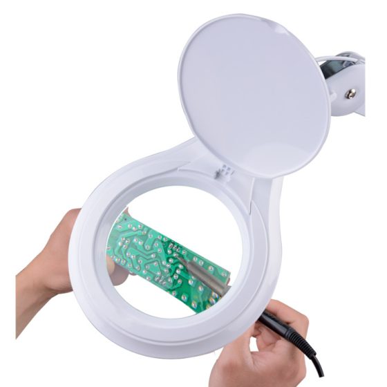 Magnifying LED Lamp 5 Dio  #9003  White or Black