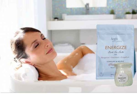Aegis Wellness ENERGIZE Bath Sea Salts