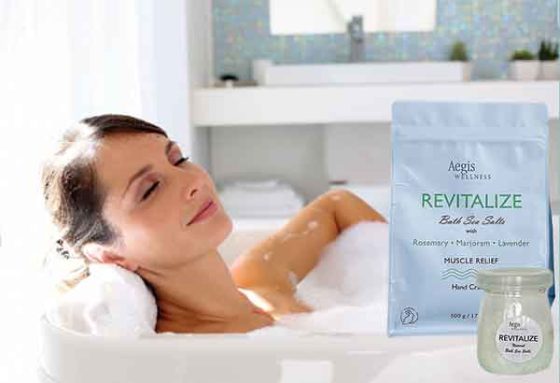 Aegis Wellness REVITALIZE Bath Sea Salts