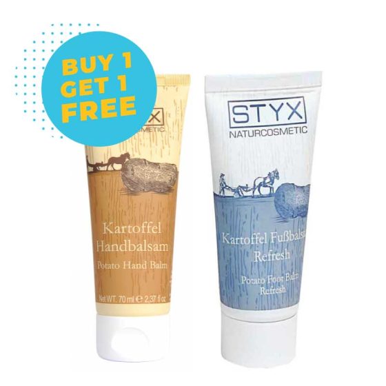 BUY A POTATO HAND BALM, GET A POTATO FOT BALM FREE