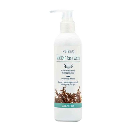 Aegis Wellness MASKNE Face Wash with seaweed