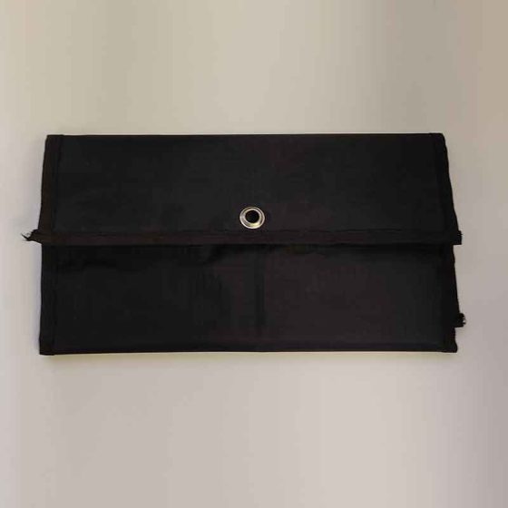 8 Hair Comb Set with Black Vinyl Case