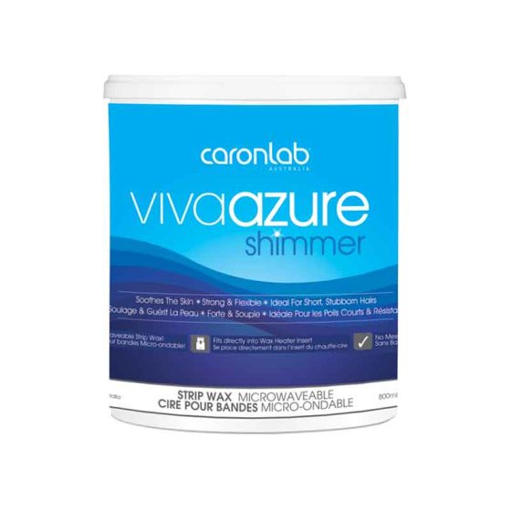 Caronlab Viva Azure Shimmer Strip Wax