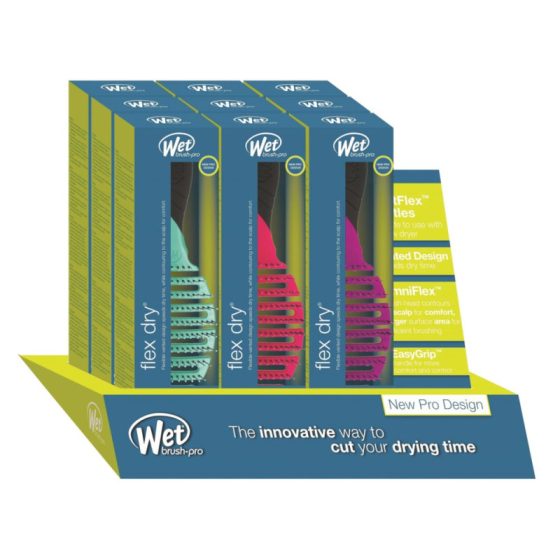 Wet Brush Pro Flex Dry Brush Retail Display