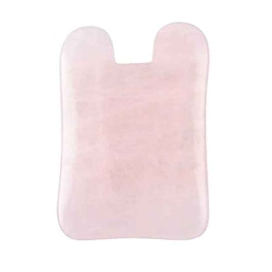 Gua Sha Scrapper Massage Tool in Rose Quartz