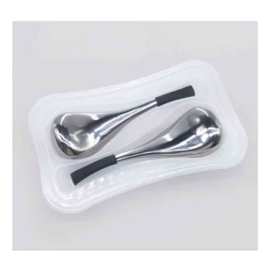 Stainless Steel Facial Ice Globes Spoons