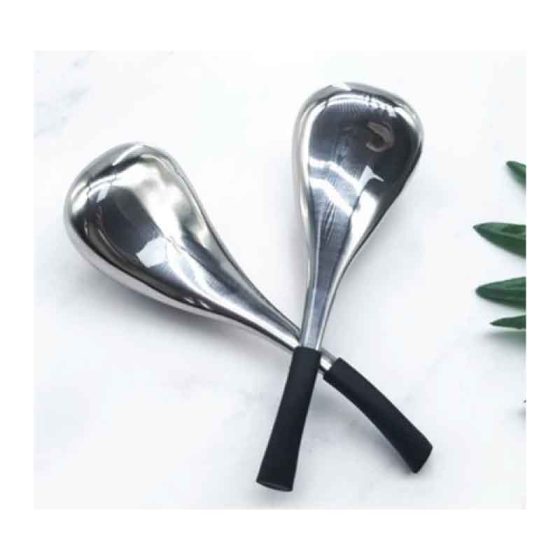 Stainless Steel Facial Ice Globes Spoons