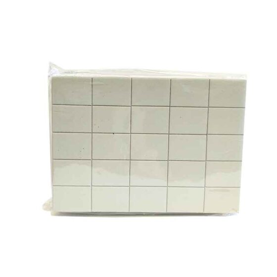 Block Buffers Mini Size WHITE Slim 180/220 Grit 100-pkg