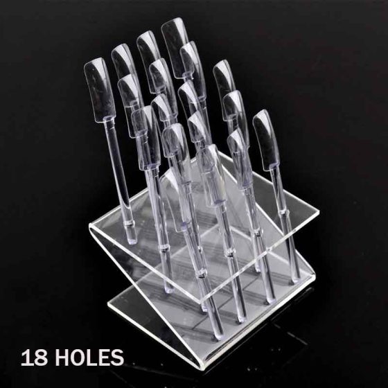 Nail Art Display Case 18 Holes