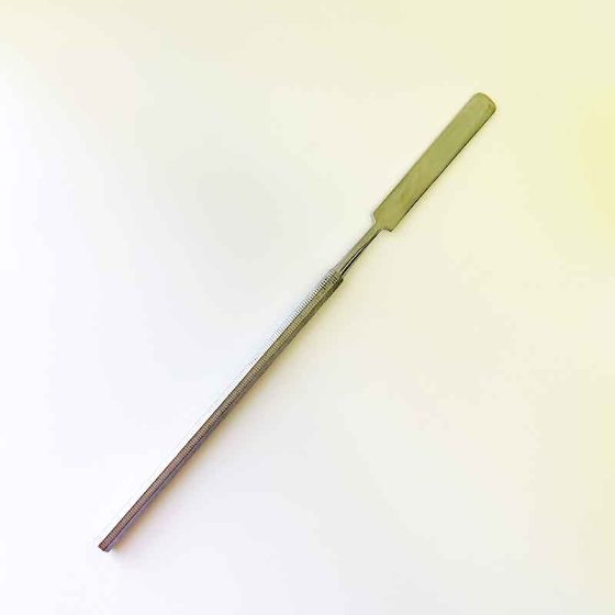 Stainless Steel Spatula for Eye Brow Sugaring & Waxing (Round)