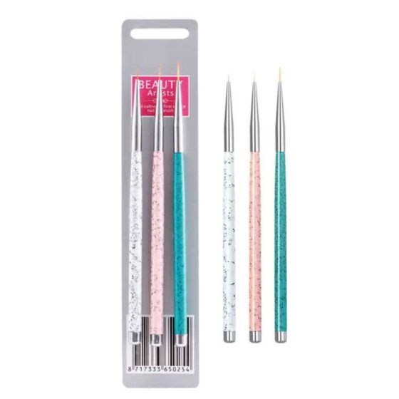 3pc Nail Art Pen for Liners