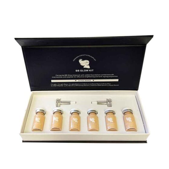 BB Glow Derma Pigments refill - 6 pc kit