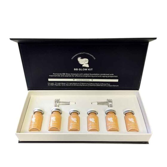 BB Glow Derma Pigments refill - 6 pc kit