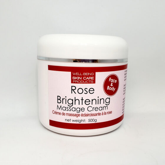 Wellbeing Rose Brightening Massage Cream