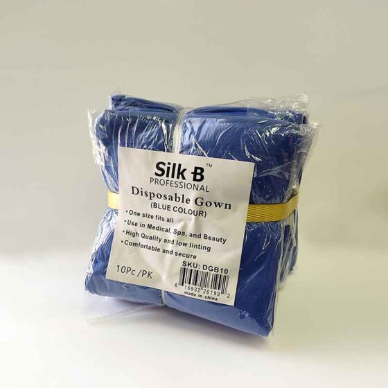 Disposable Client Wrap Gowns, 10 pkg.