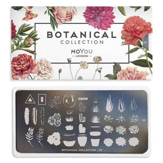 MOYOU Botanical Stamping Nail Art Plate Collection