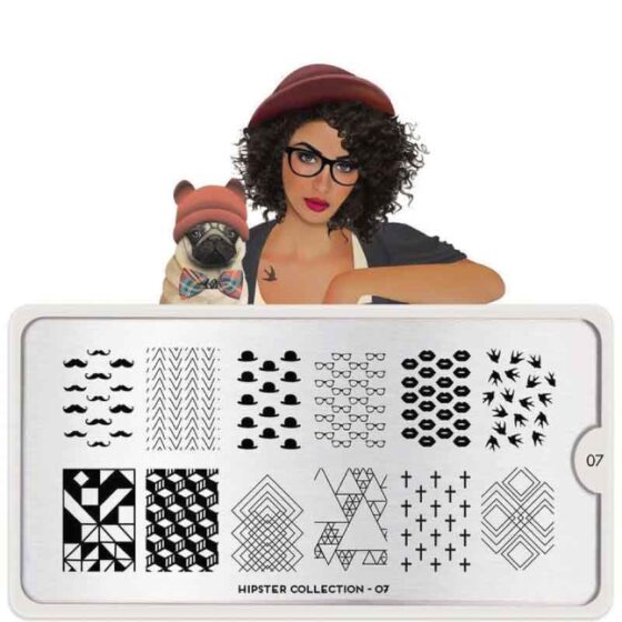 MOYOU Hipster Stamping Nail Art Plate Collection