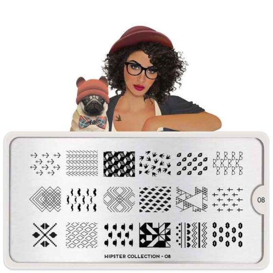 MOYOU Hipster Stamping Nail Art Plate Collection