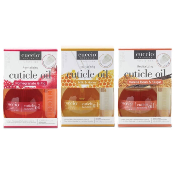 CUCCIO Naturale Revitalizer Cuticle Oil with Roller Ball Kit
