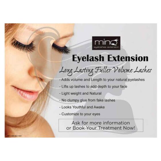 Eyelash Extension Poster - 24 x 20
