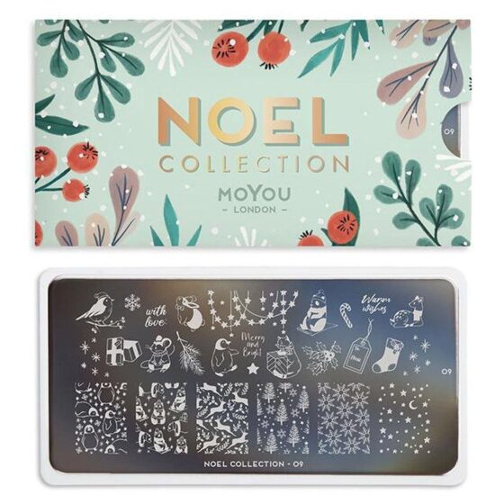 MOYOU Noel Nail Art Plate Collection