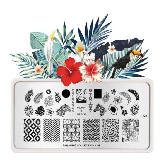 MOYOU Paradise Nail Art Plate Collection