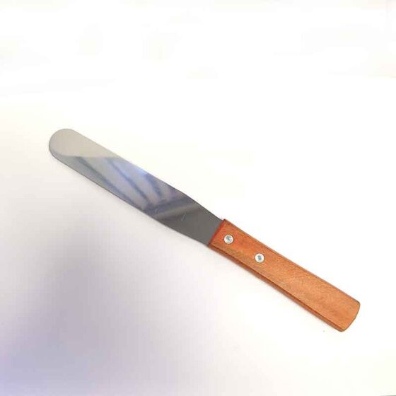 Stainless Steel Spatula with Wooden Handle
