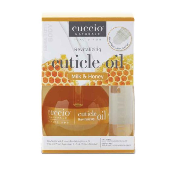 CUCCIO Naturale Revitalizer Cuticle Oil with Roller Ball Kit