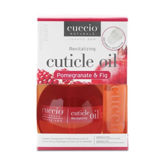 CUCCIO Naturale Revitalizer Cuticle Oil with Roller Ball Kit