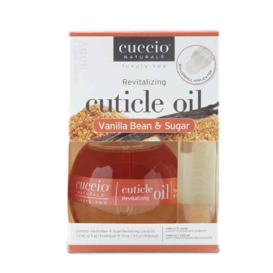 CUCCIO Naturale Revitalizer Cuticle Oil with Roller Ball Kit