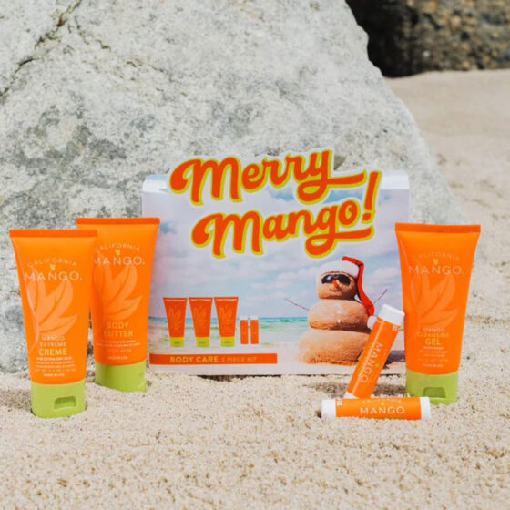 Merry Mango Body Care 5-Piece Holiday Pack