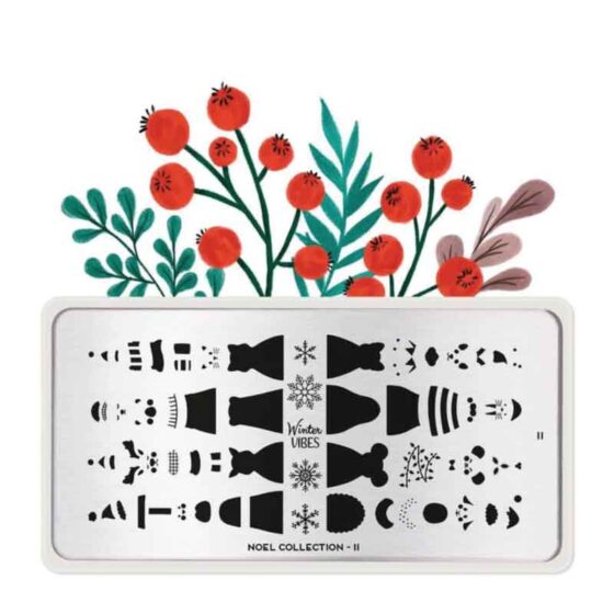MOYOU Noel Nail Art Plate Collection