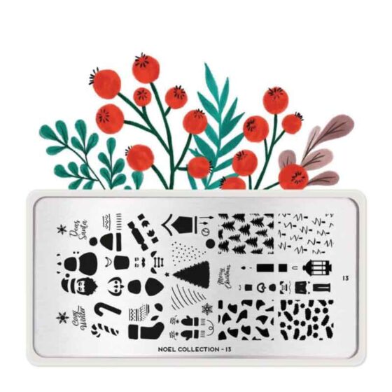 MOYOU Noel Nail Art Plate Collection