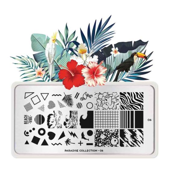 MOYOU Paradise Nail Art Plate Collection