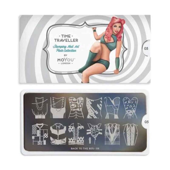 MOYOU Time Traveller 05 - Stamping Nail Art Plate