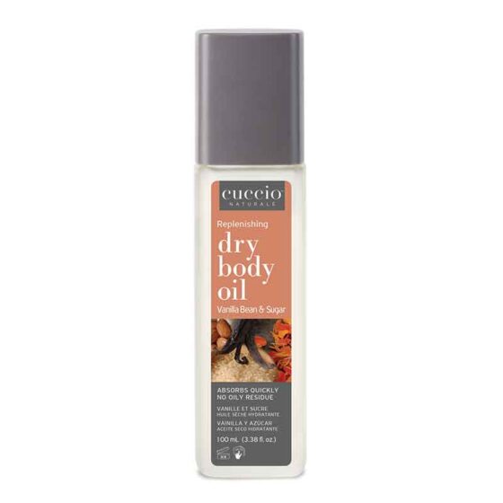 Cuccio Naturale Dry Body Oil Dry Collection Retail Display