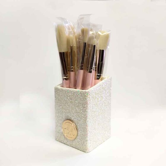 Fairy Lights 11 piece Brush Set with holder