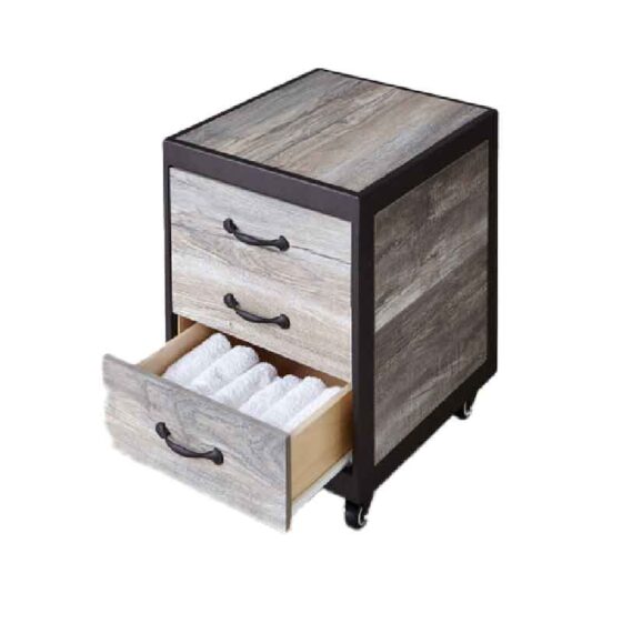 Belava Elora Pedicure Supply Cart with 3 Drawers