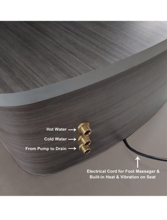 Belava - Pedicure Chair - Element | with Plumbing