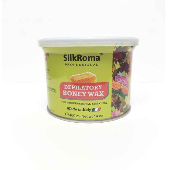 SilkRoma Professional Depilatory Wax - Honey - Made in Italy