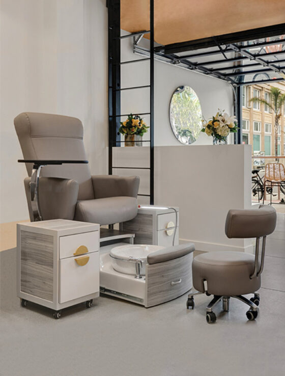 Belava - Pedicure Chair - Element | with Plumbing