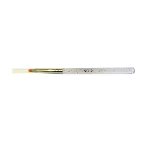 Gel Nail Brush with Nylon Bristle Set of 5 or Individual