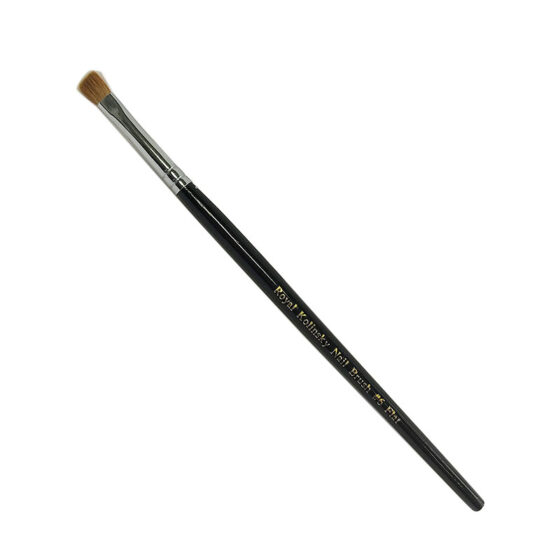 Royal Kolinsky Nail Brush Flat #4, #6, #8