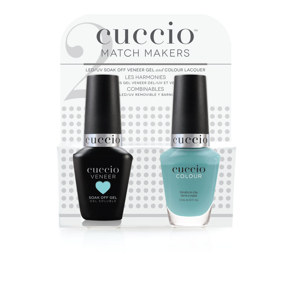 Cuccio Totally 80's Mixtape 2021 Summer Nail & Gel Polish - Veneer UV/LED  Polish Match Maker Sets - Livin On A Prayer (2 x 13ml) (CCMM1316)